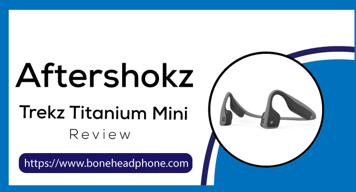 Aftershokz Wireless Trekz Titanium Mini Bone Conduction Headphones