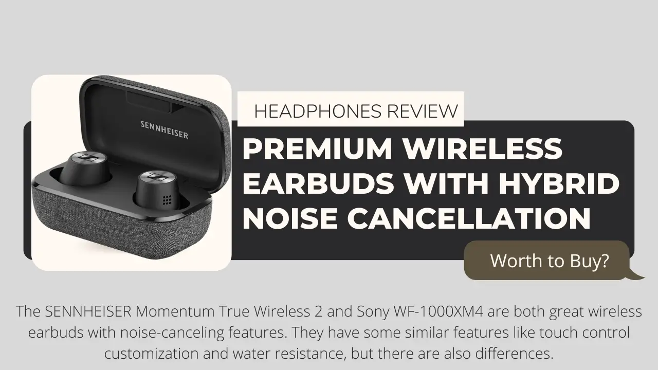 Premium Wireless Earbuds with Hybrid Noise Cancellation