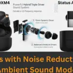 Earbuds with Noise Reduction and Ambient Sound Mode