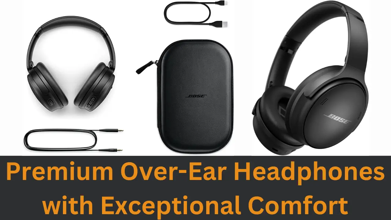 Premium Over-Ear Headphones with Exceptional Comfort